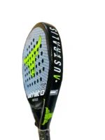 Athlito Australis Carbon Glass Padel Racket – Argentina Round Mold for Balanced Play - Image 4