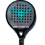 Athlito Australis Light Carbon Glass Padel Racket – Round Mold for Balanced Precision